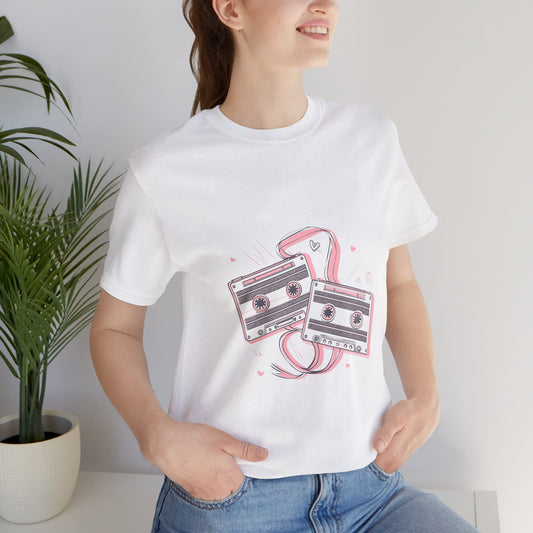Retro Cassette Music Tape T-Shirt