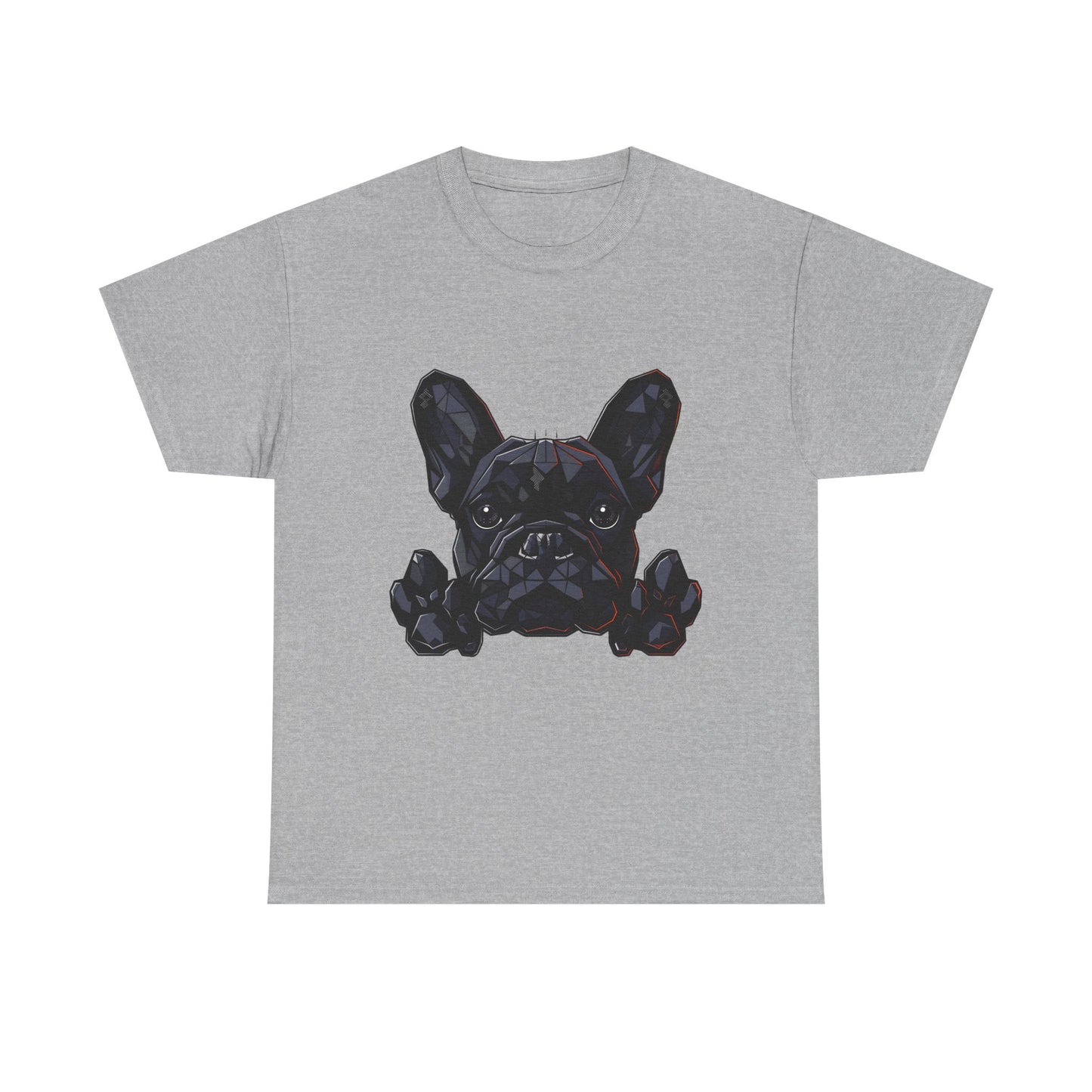 French Bulldog Pixel Paw T‑Shirt