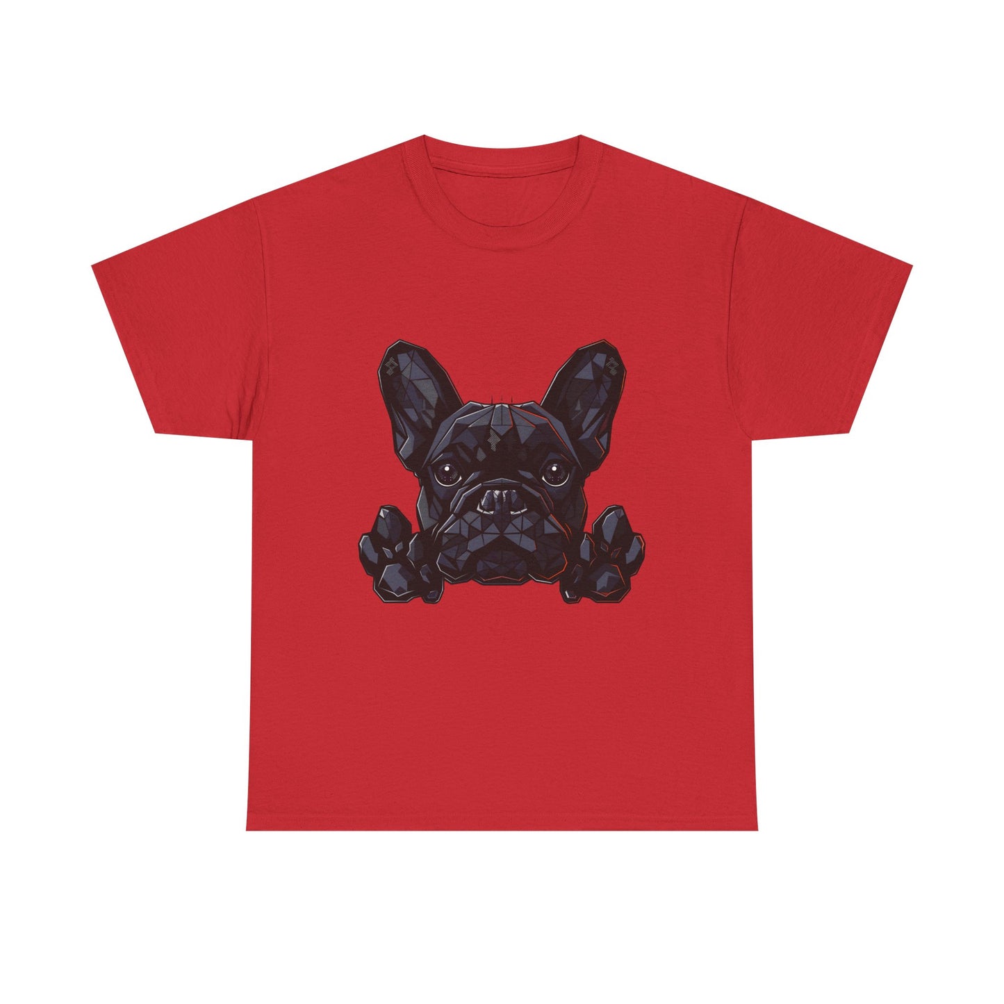 French Bulldog Pixel Paw T‑Shirt