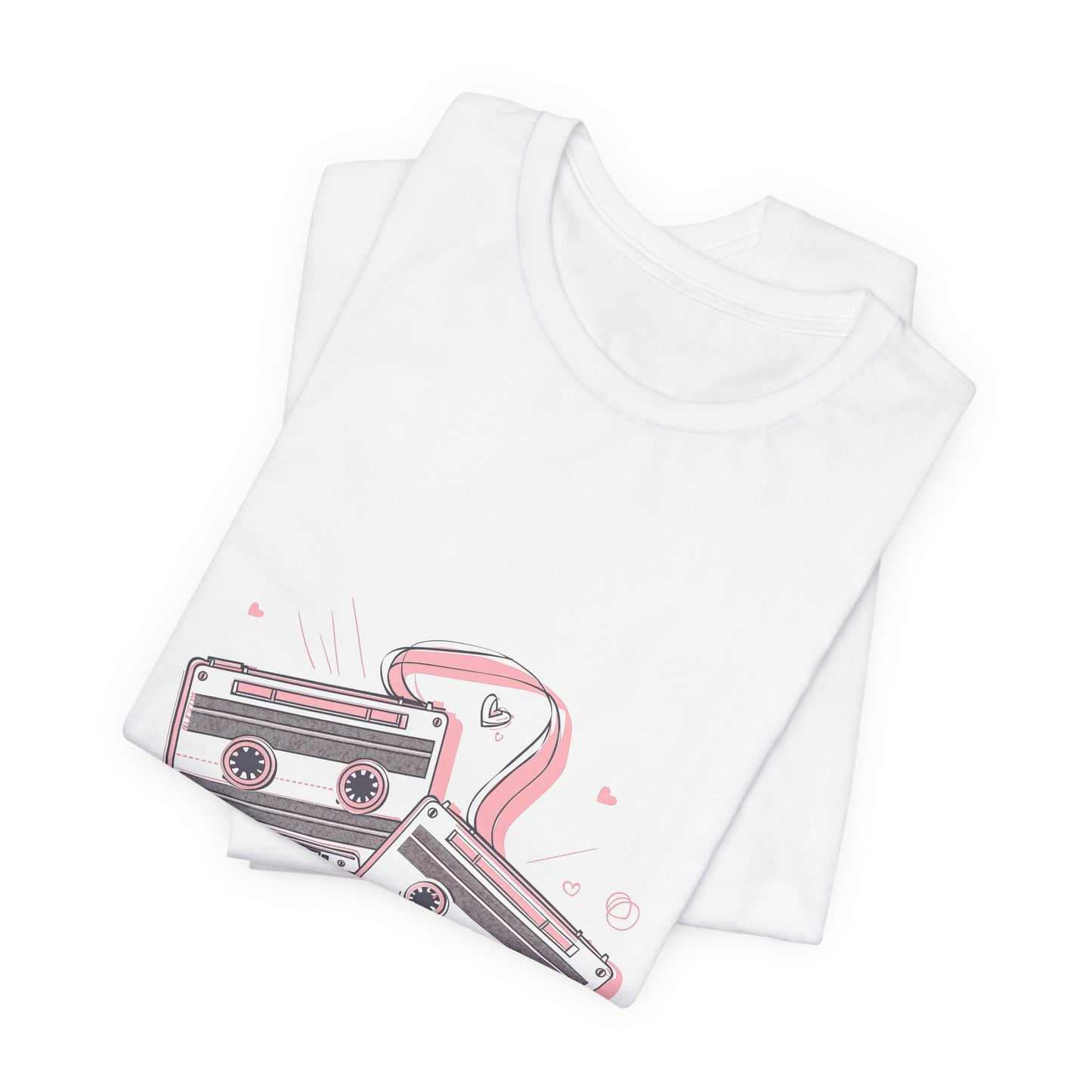 Retro Cassette Music Tape T-Shirt