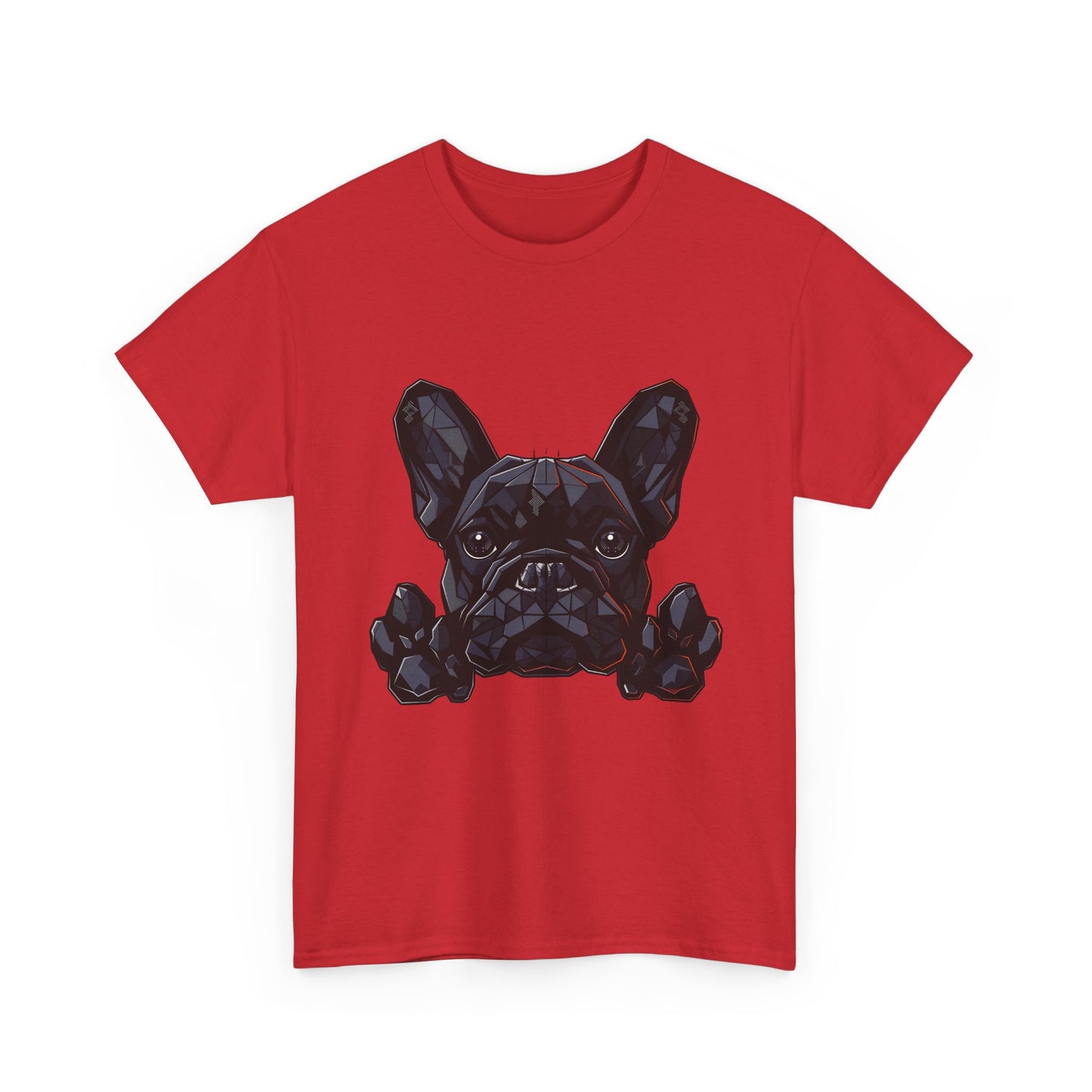 French Bulldog Pixel Paw T‑Shirt