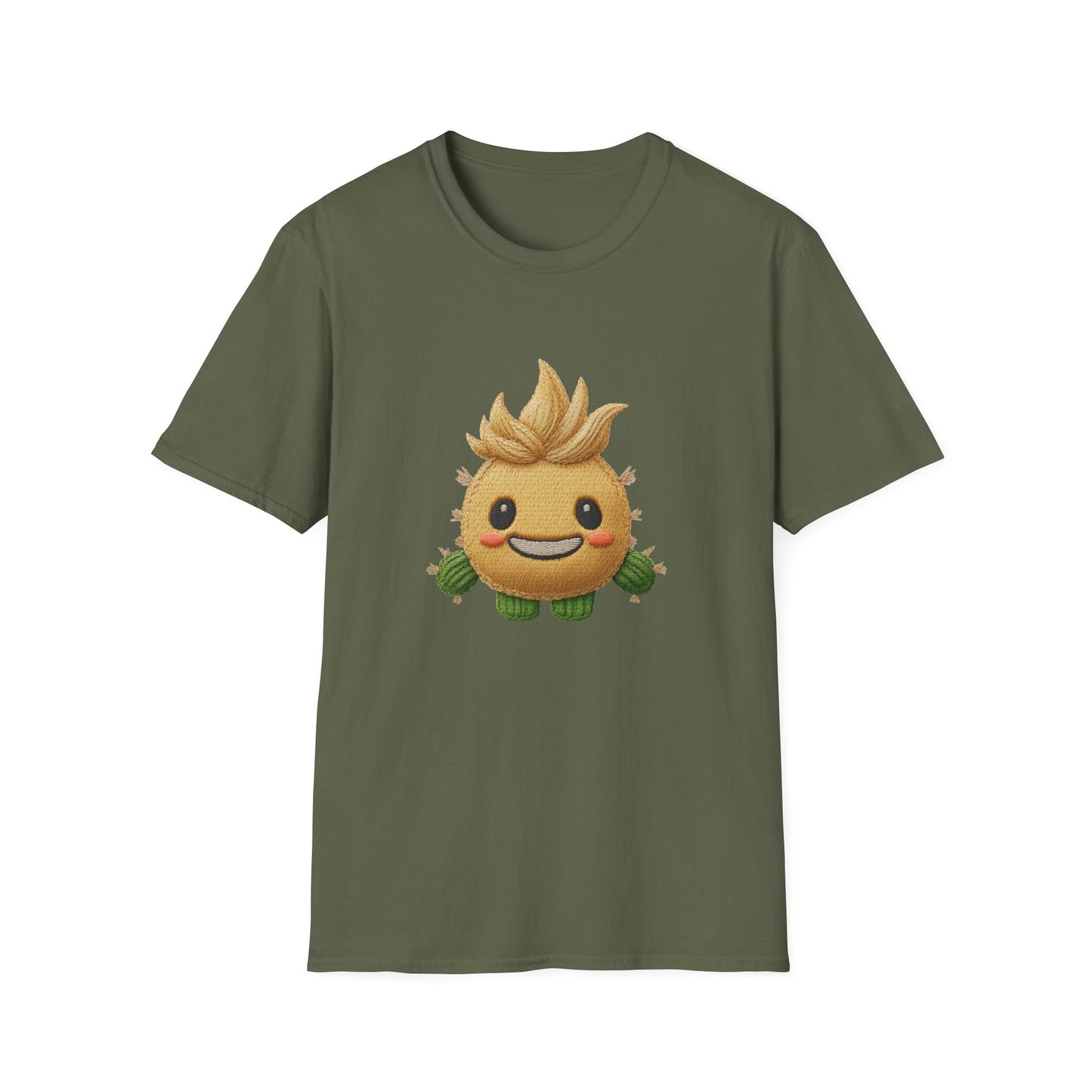 Cactus Embroidery Patch T-shirt