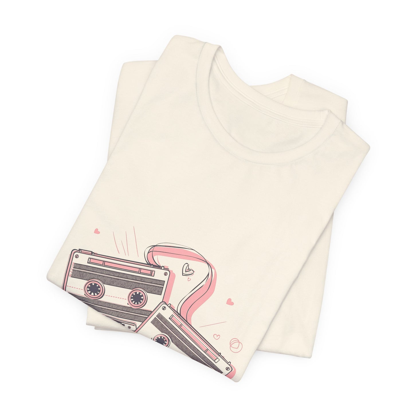 Retro Cassette Music Tape T-Shirt
