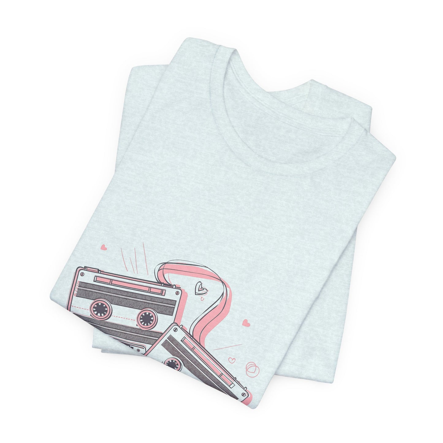 Retro Cassette Music Tape T-Shirt