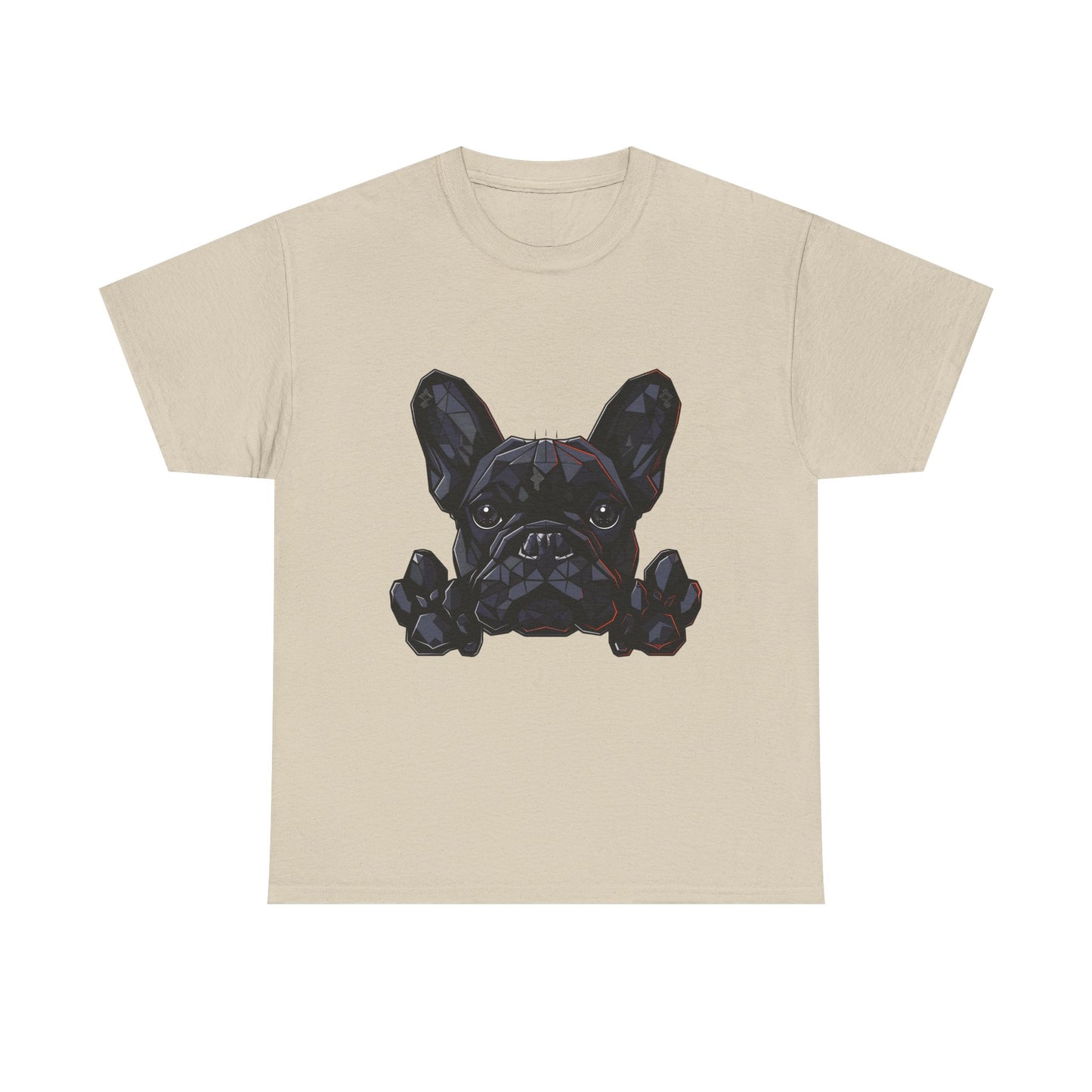 French Bulldog Pixel Paw T‑Shirt