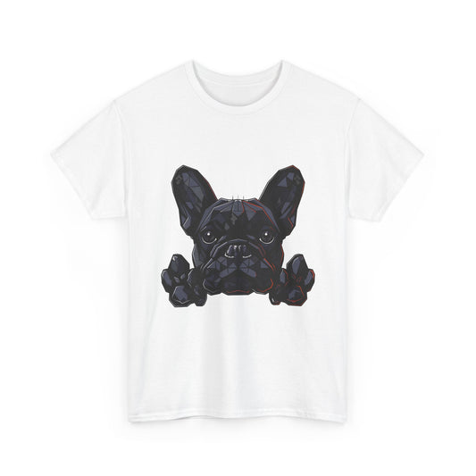 French Bulldog Pixel Paw T‑Shirt