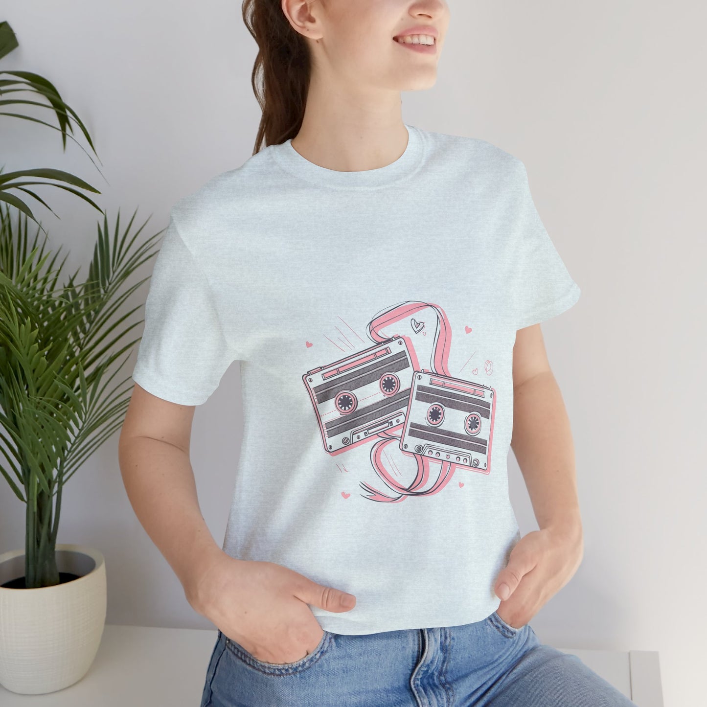 Retro Cassette Music Tape T-Shirt