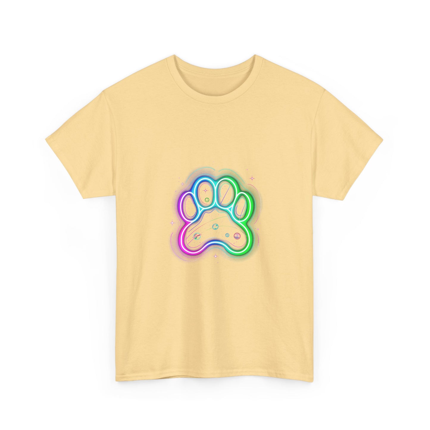 Space Paw Print T‑Shirt