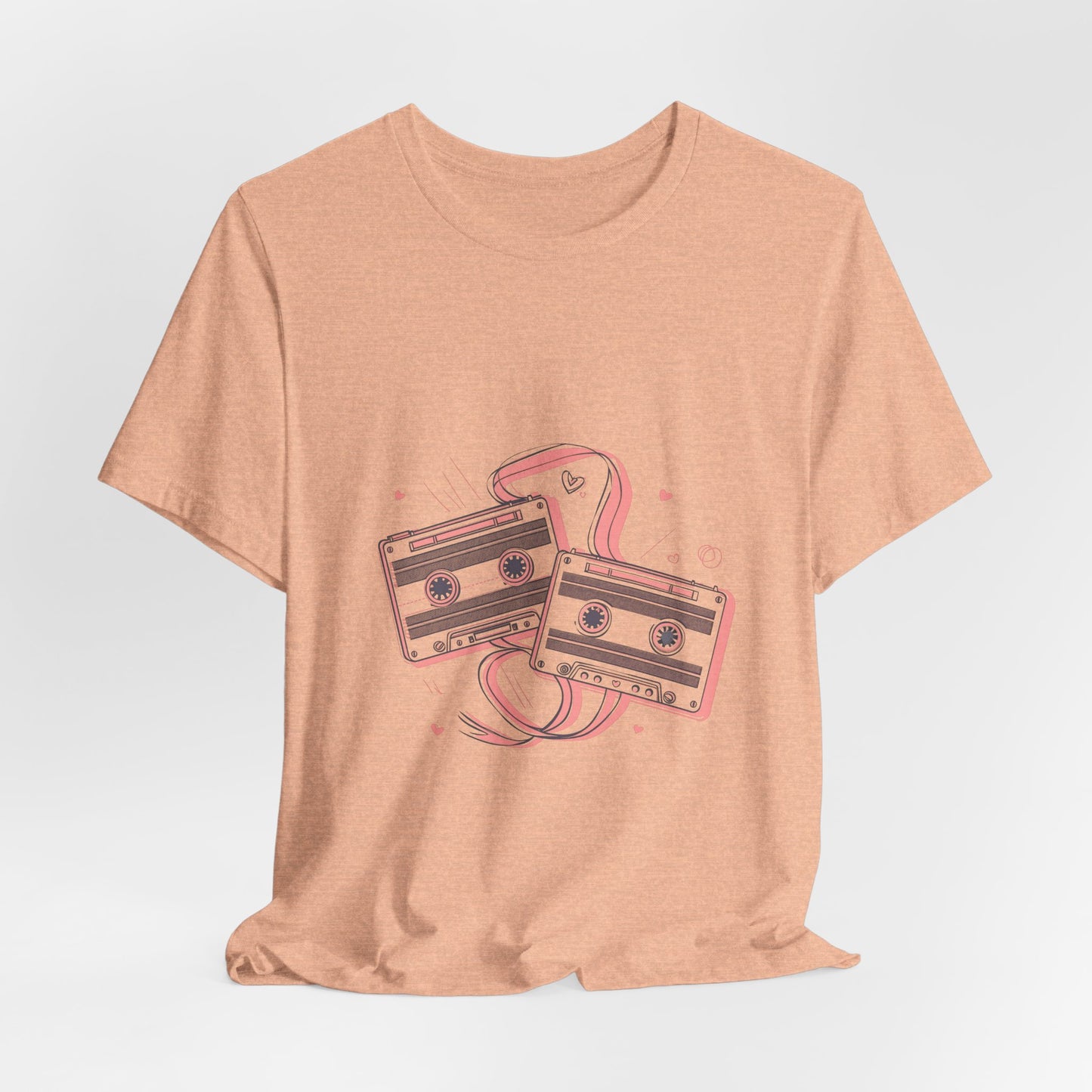 Retro Cassette Music Tape T-Shirt