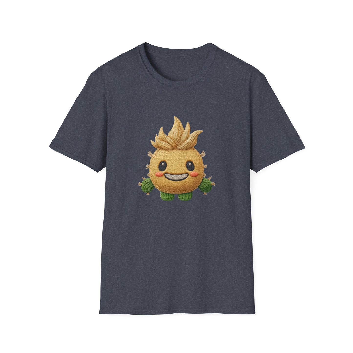 Cactus Embroidery Patch T-shirt