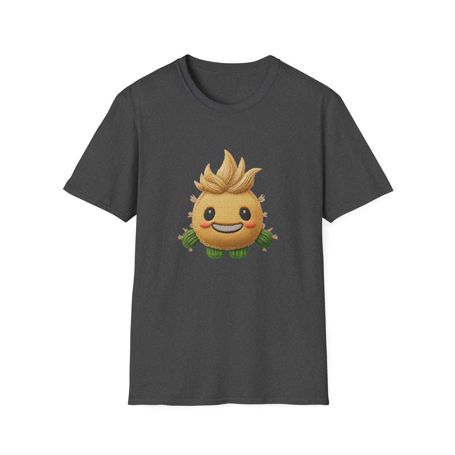 Cactus Embroidery Patch T-shirt