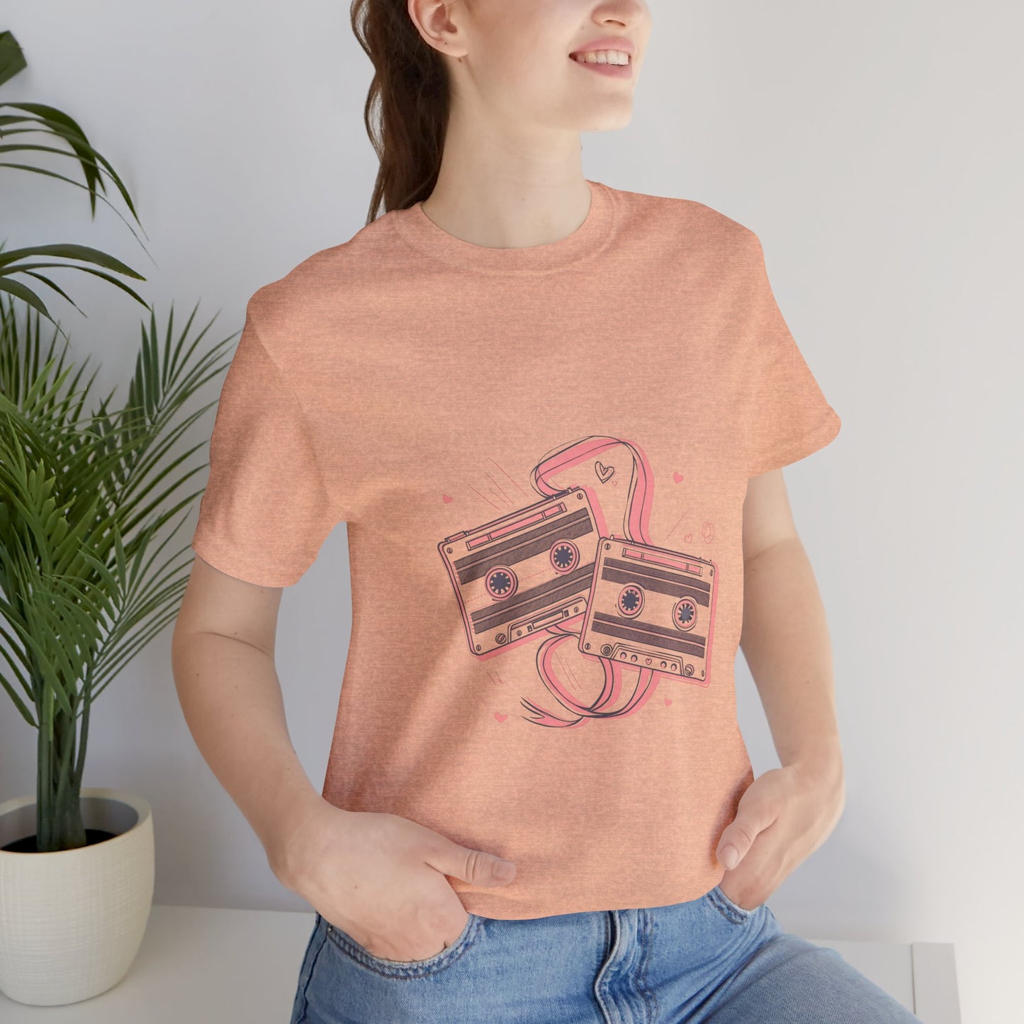 Retro Cassette Music Tape T-Shirt