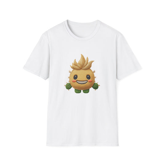 Cactus Embroidery Patch T-shirt