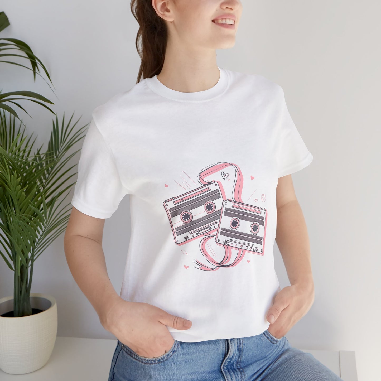 Retro Cassette Music Tape T-Shirt