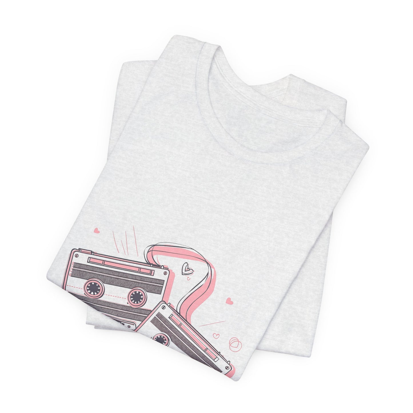 Retro Cassette Music Tape T-Shirt