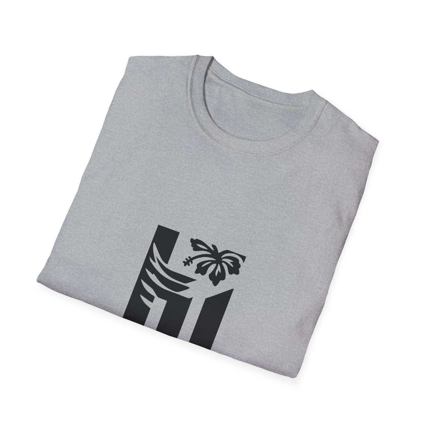 Hawaii HI - Bold Wave & Volcano T-Shirt