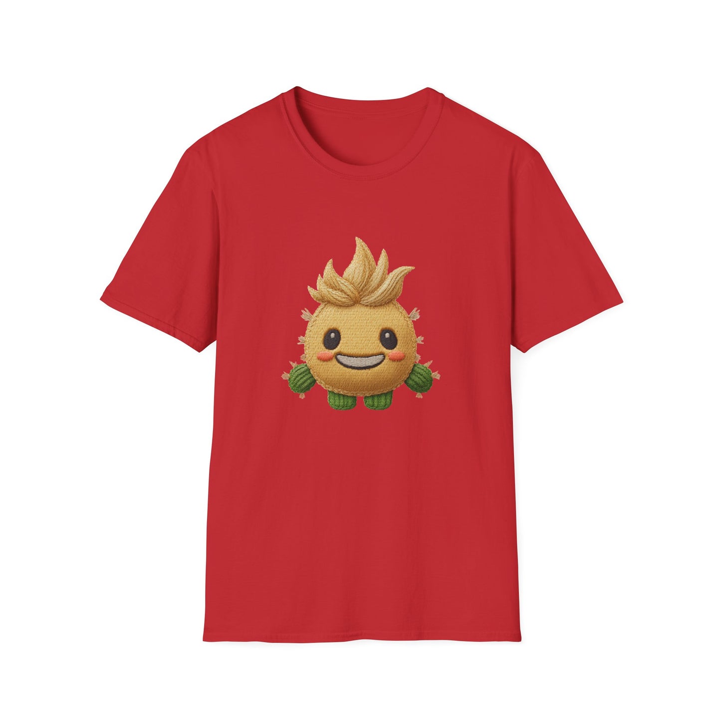 Cactus Embroidery Patch T-shirt