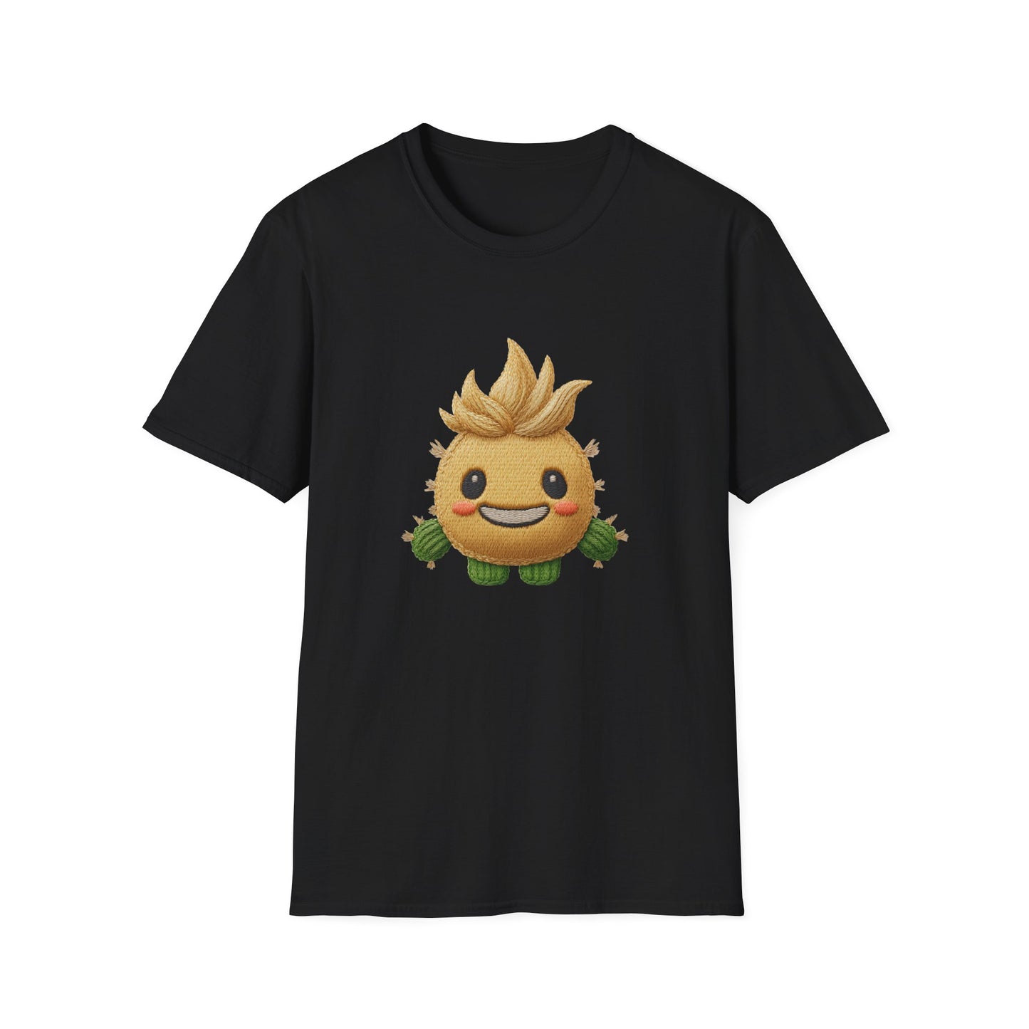 Cactus Embroidery Patch T-shirt