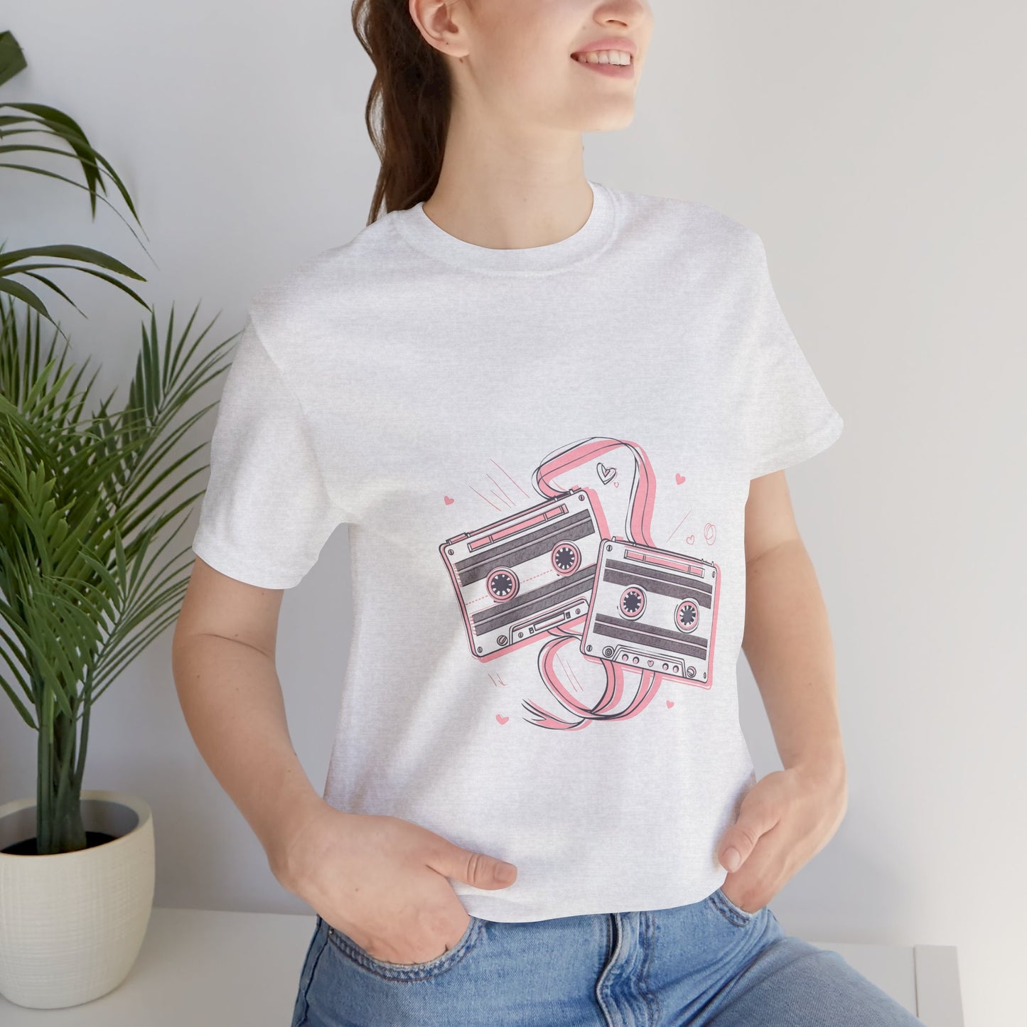 Retro Cassette Music Tape T-Shirt