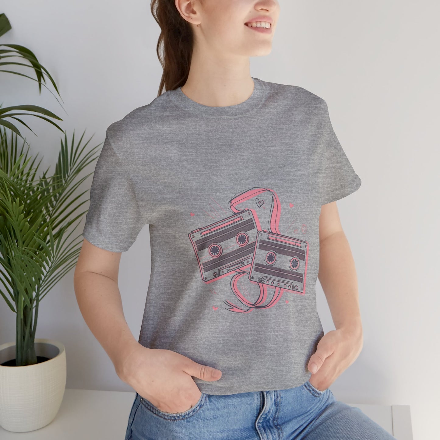 Retro Cassette Music Tape T-Shirt