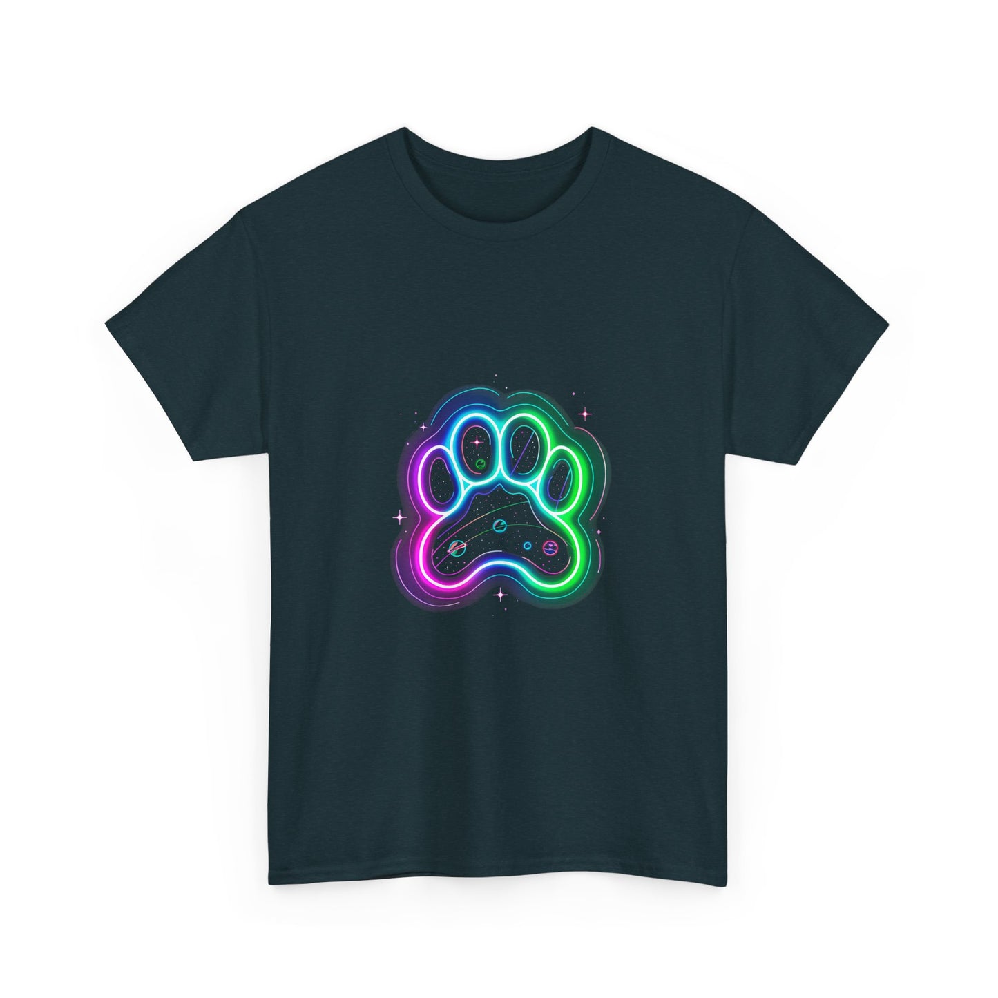 Space Paw Print T‑Shirt