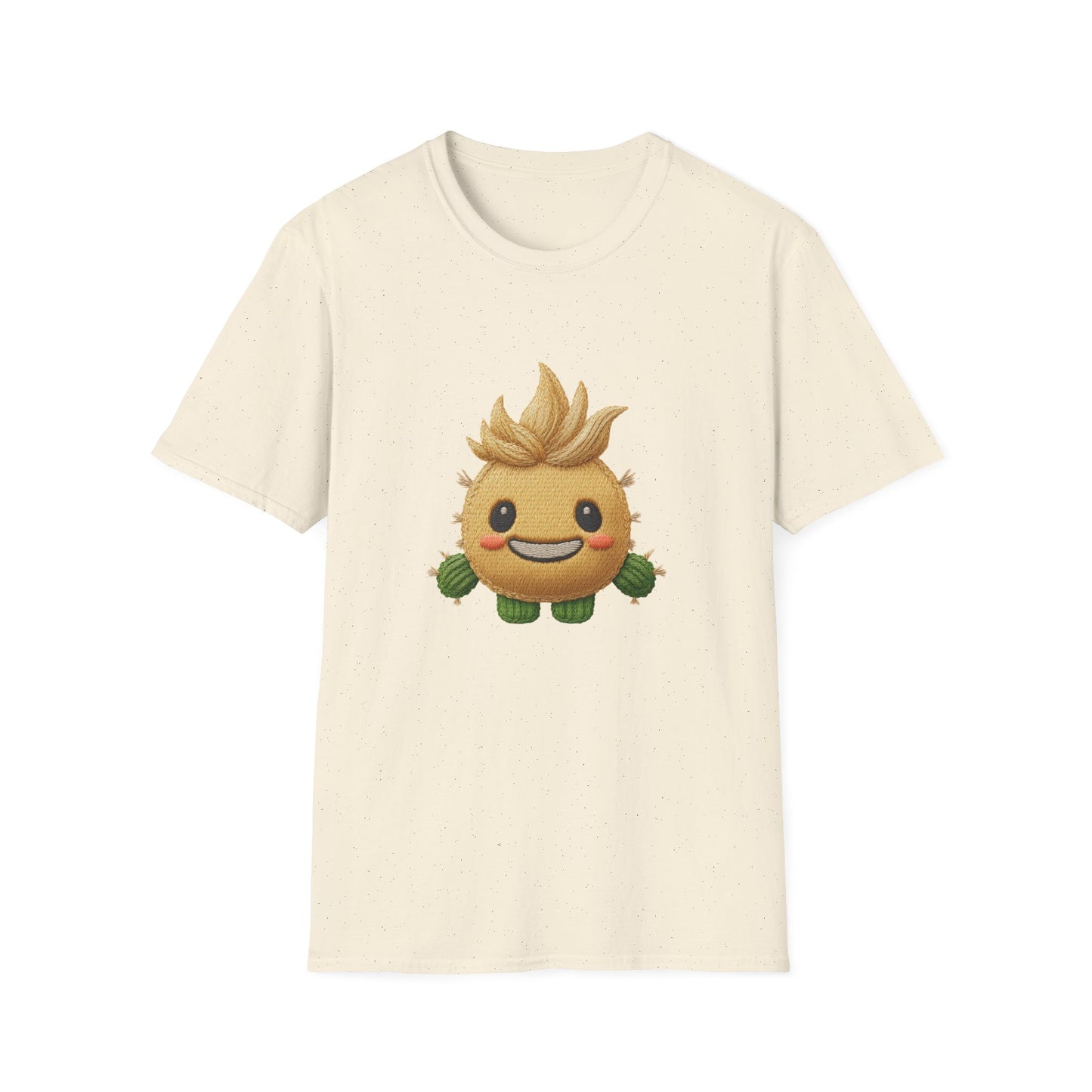 Cactus Embroidery Patch T-shirt