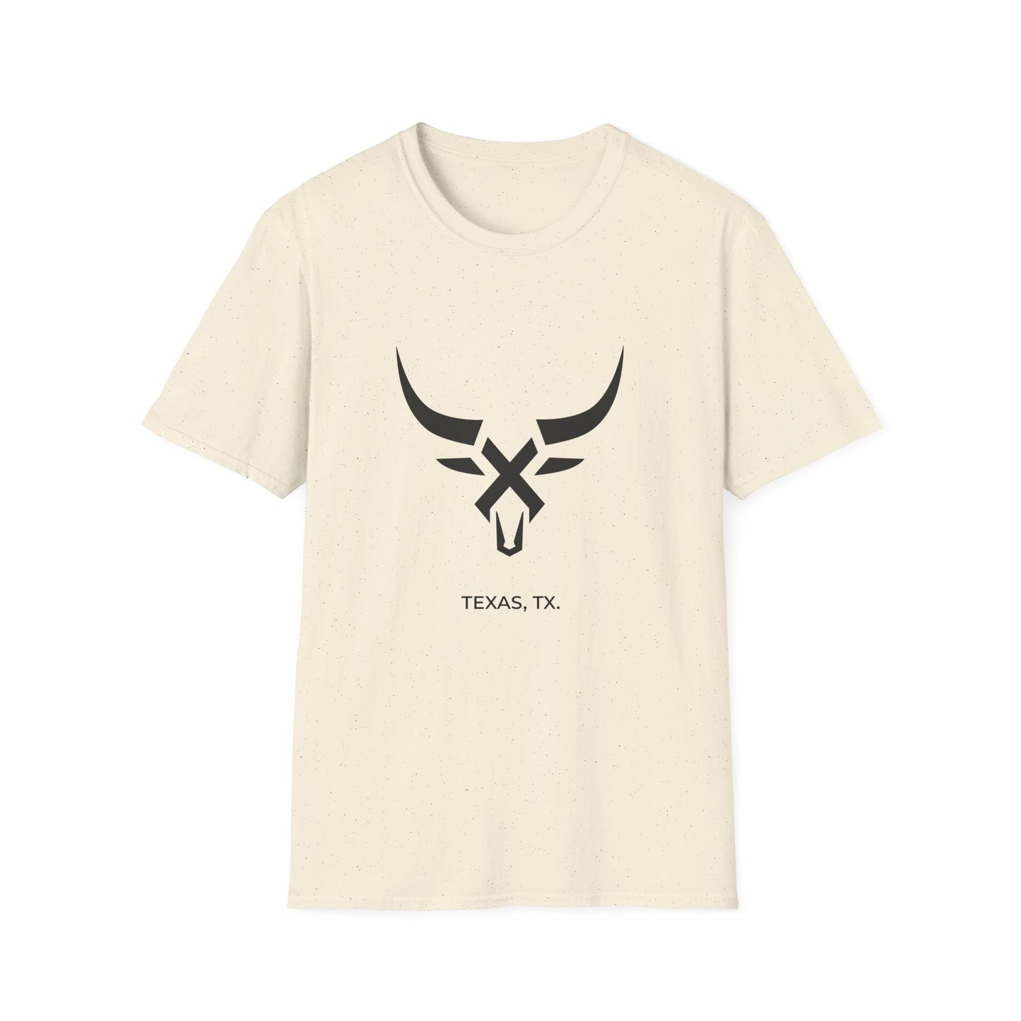Texas TX - Line Art longhorn T-Shirt