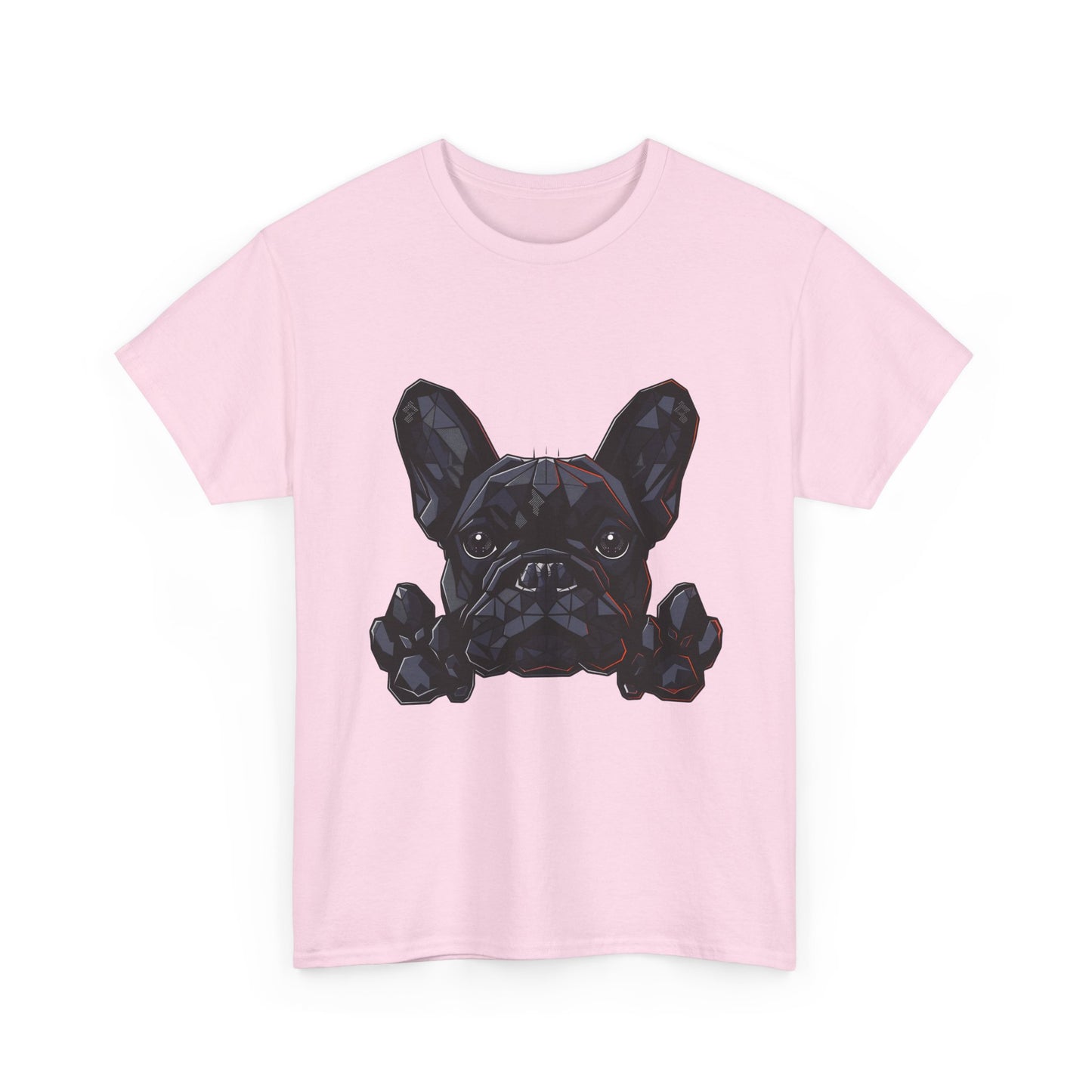 French Bulldog Pixel Paw T‑Shirt