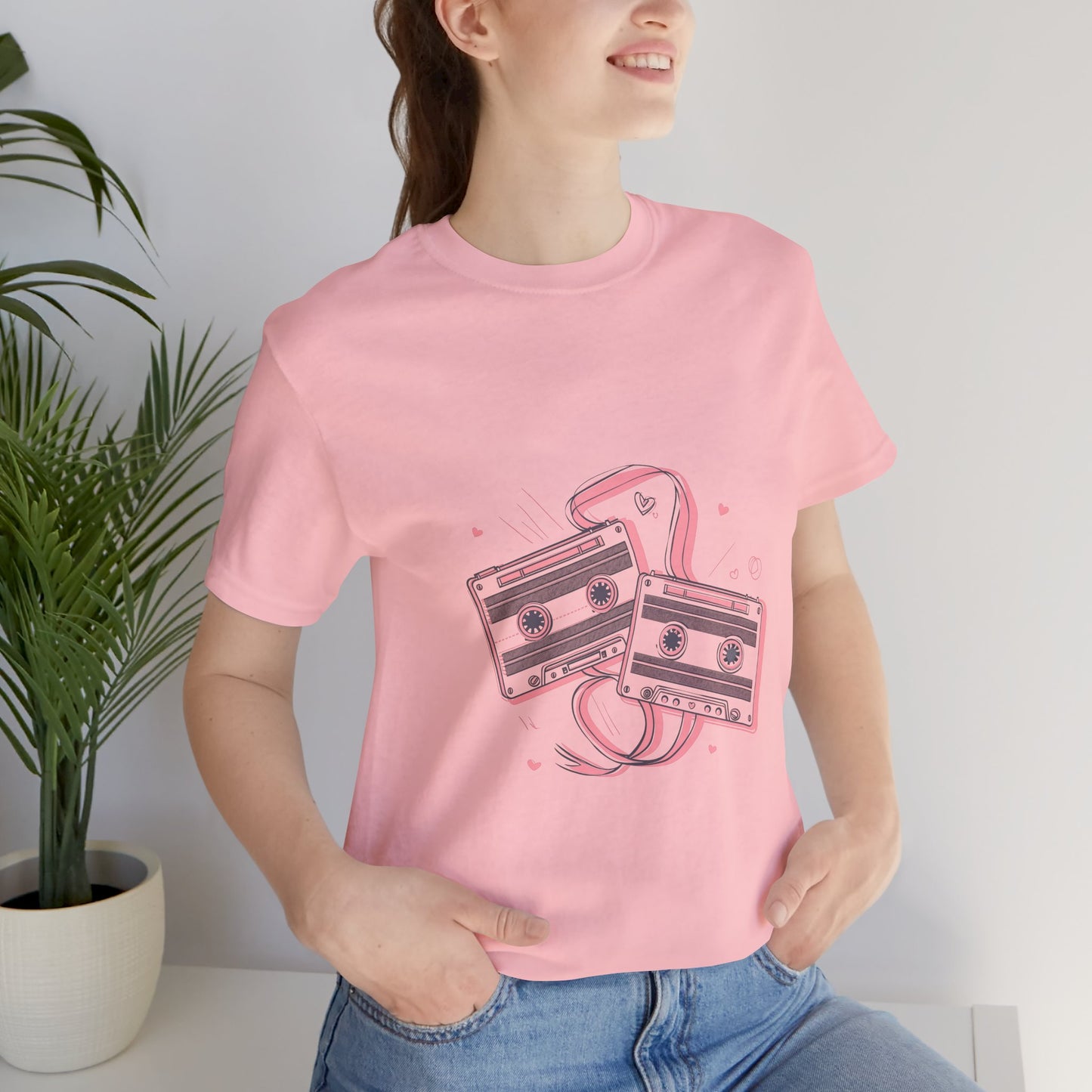 Retro Cassette Music Tape T-Shirt