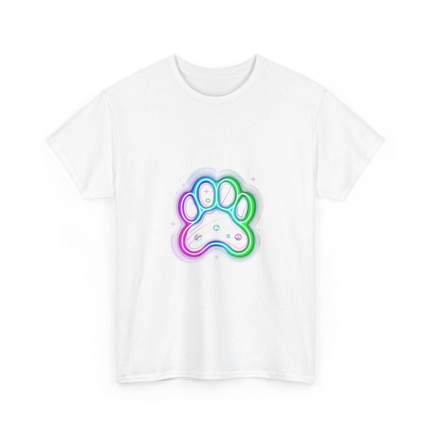 Space Paw Print T‑Shirt