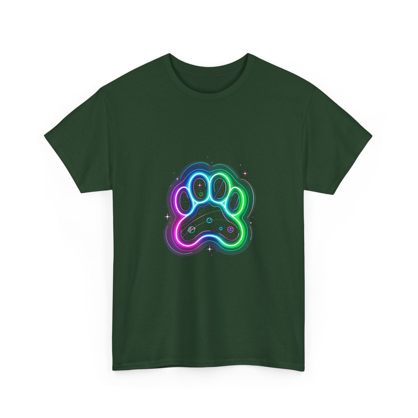 Space Paw Print T‑Shirt