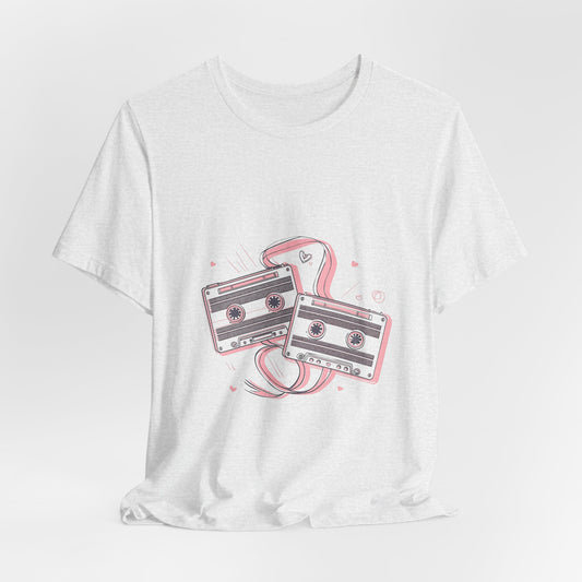 Retro Cassette Music Tape T-Shirt