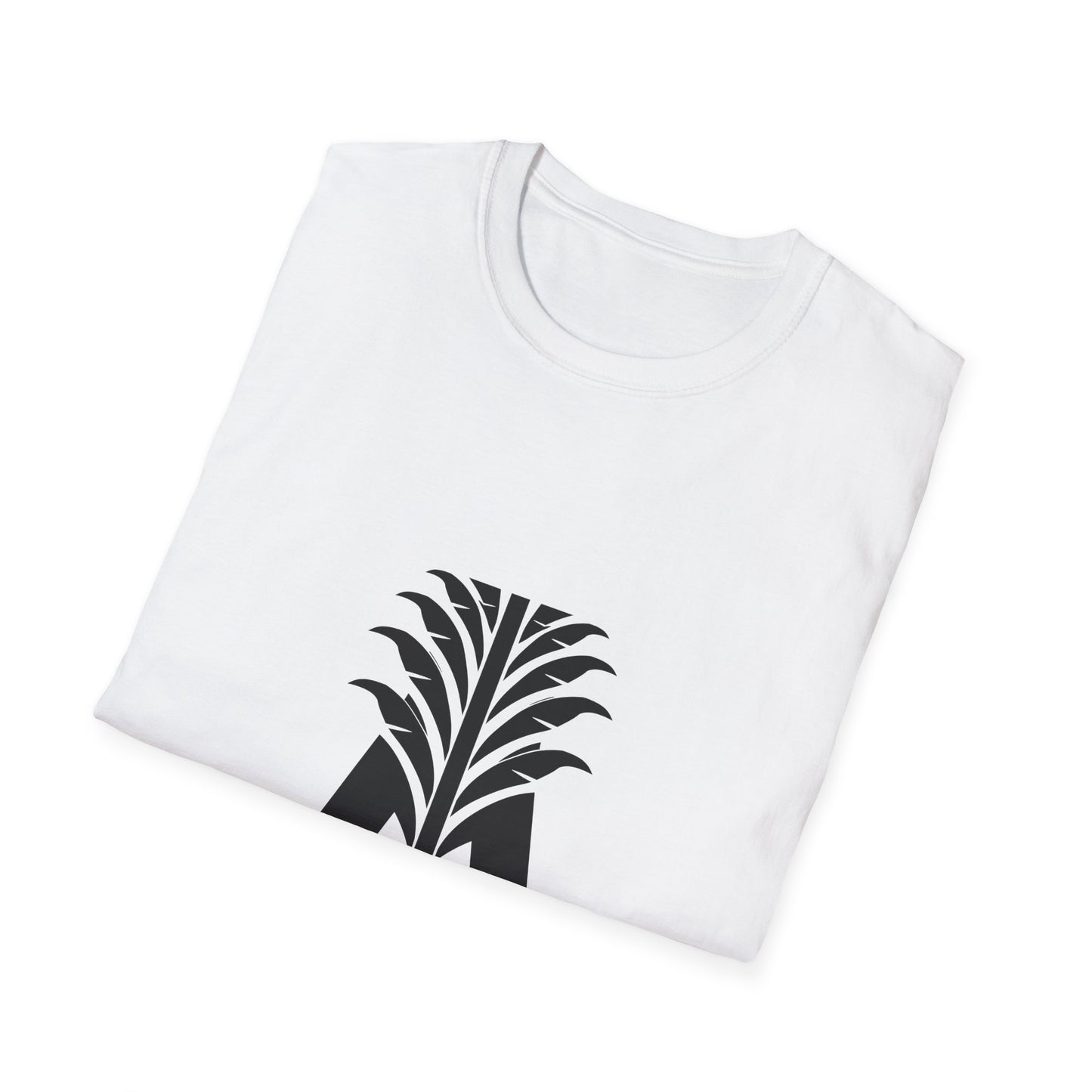 Iowa IA - Bold Geometric State Logo with Subtle Corn Accent