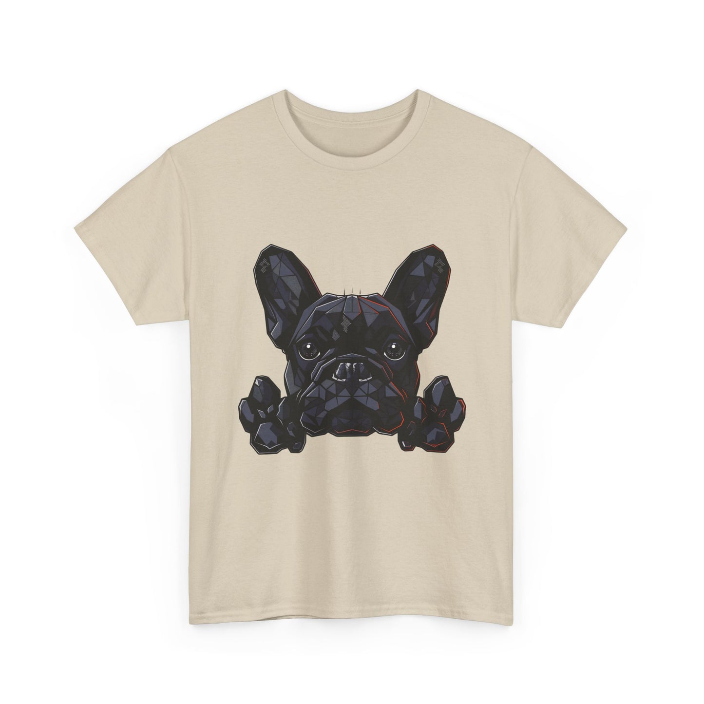 French Bulldog Pixel Paw T‑Shirt