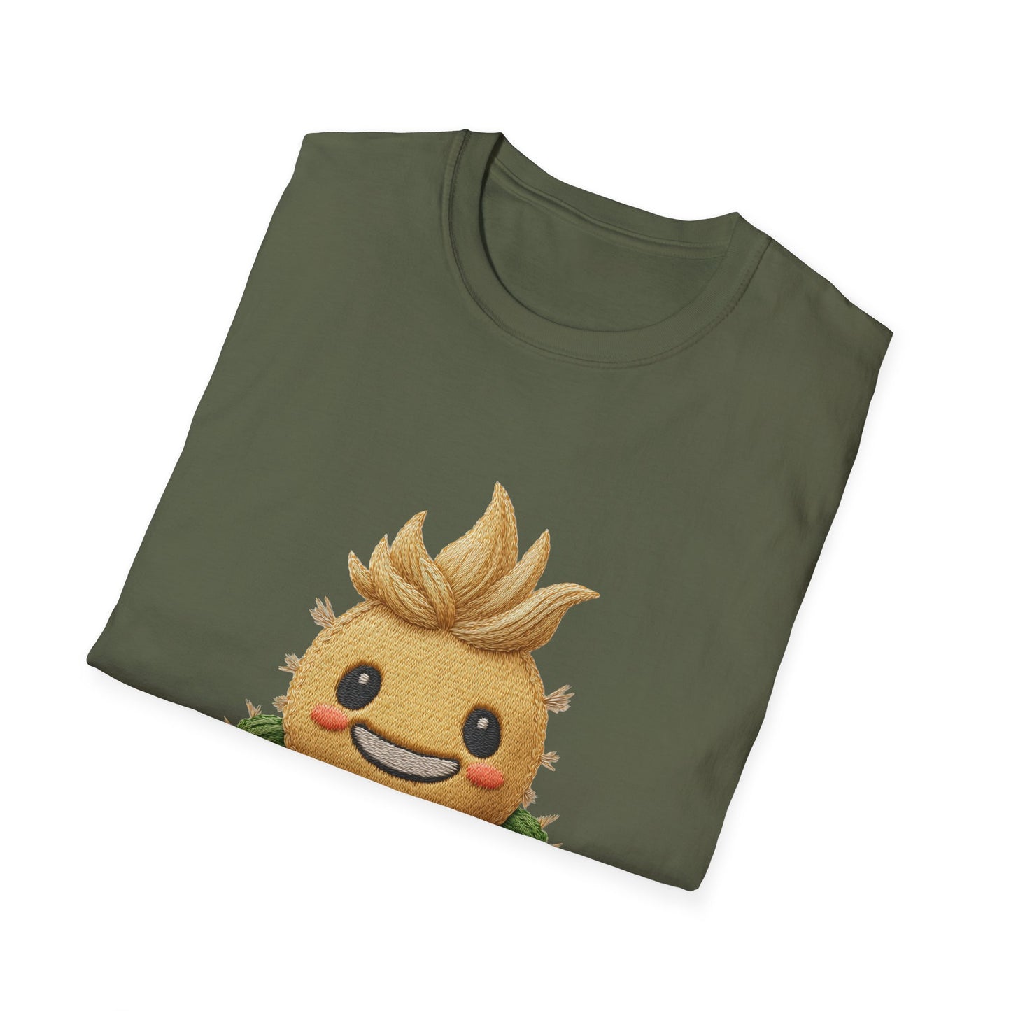 Cactus Embroidery Patch T-shirt